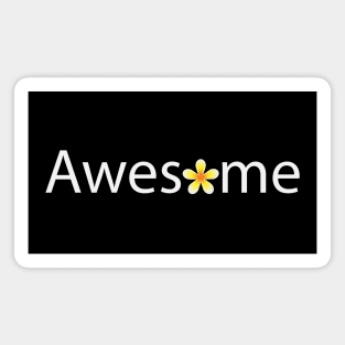 Awesome text design Magnet